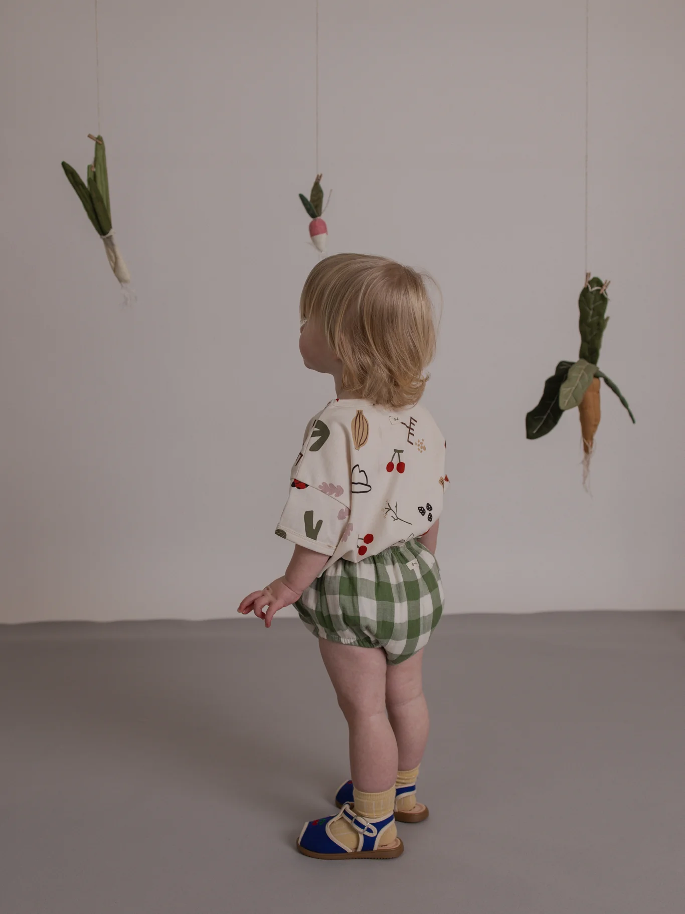 Dill Gingham Bloomer - Image 4
