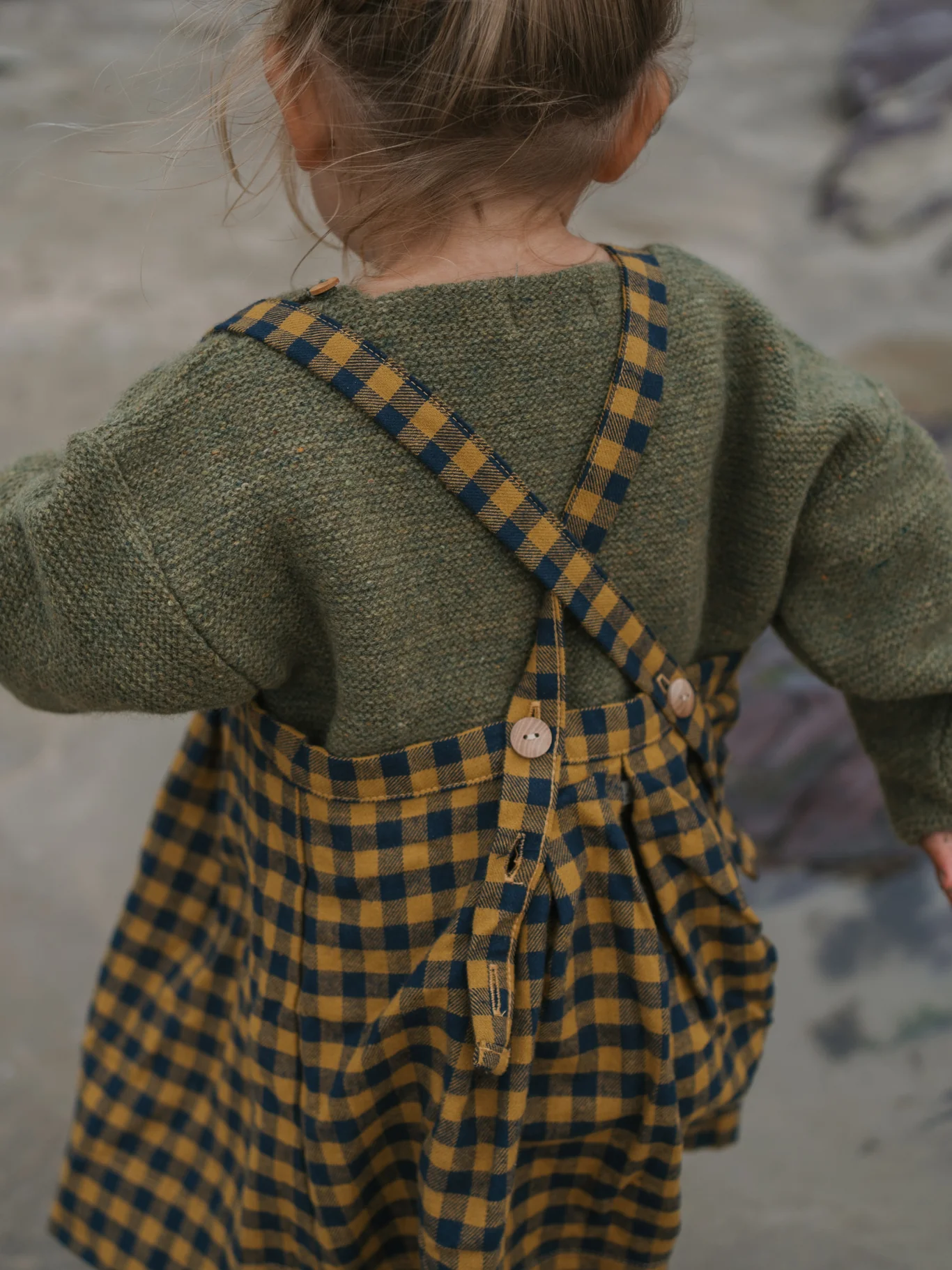 Artichoke Shoulder Button Wool Jumper - Image 6