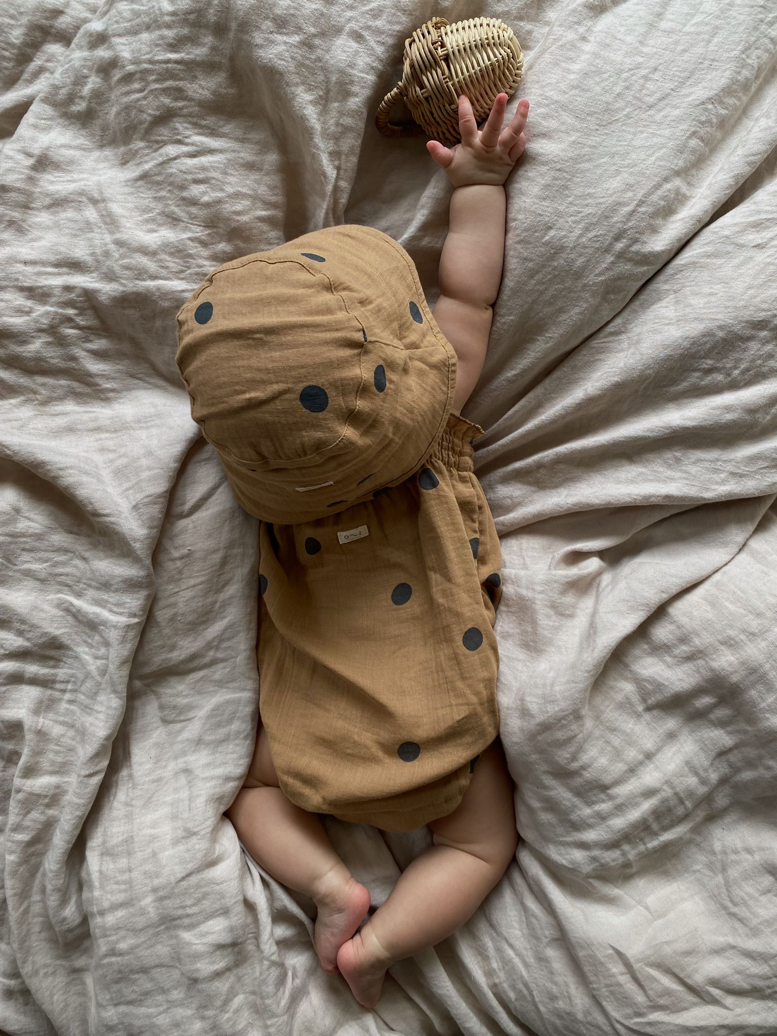 Gold Dots Spaghetti Bodysuit - Image 5