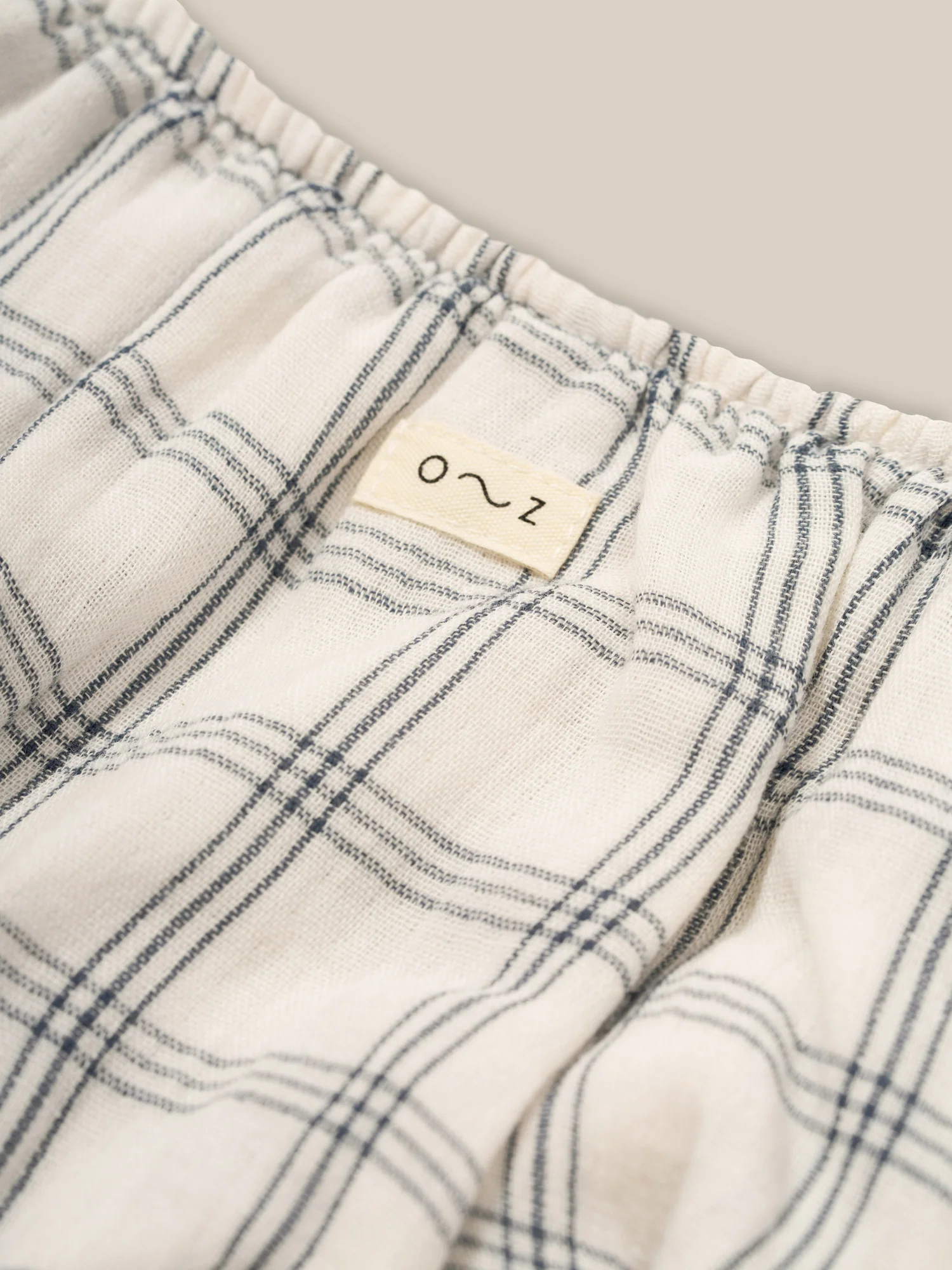 Navy Window Check Bloomer - Image 3