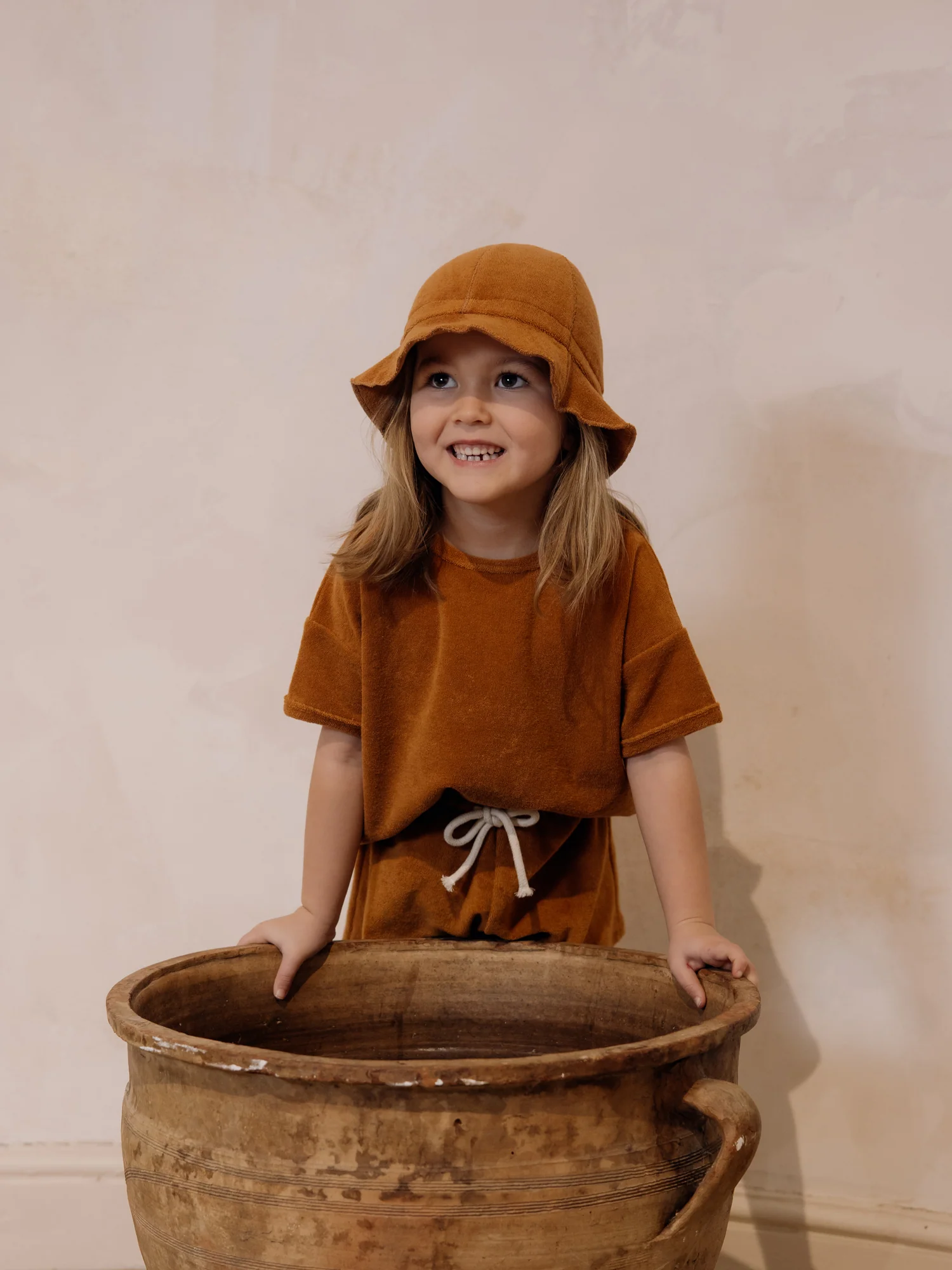 Terracotta Terry Sun Hat - Image 6